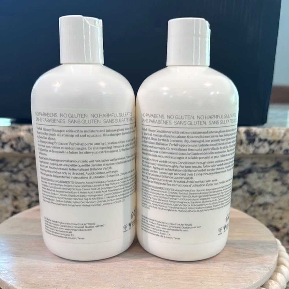 Glossy Shampoo and Conditioner Set - White - Picture 2 of 2